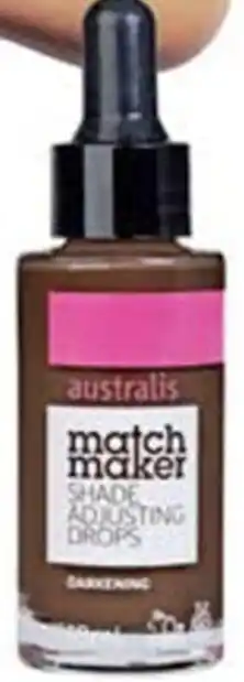 Priceline Australis Match Maker Shade Adjusting Drops 18ml in Darkening offer