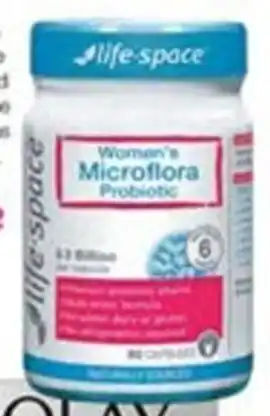 LifeSpace Women's Microflora Probiotic 60 Capsules