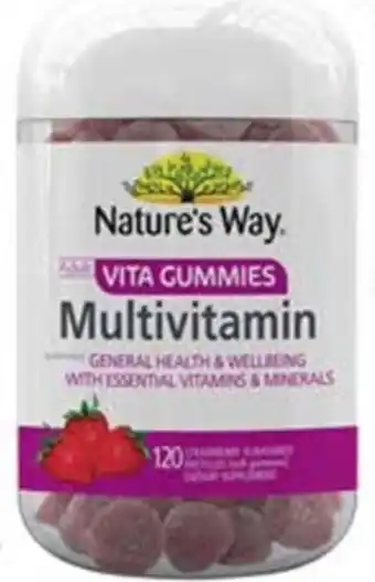 Priceline Nature's Way Vita Gummies Multivitamin 120 Pastilles offer
