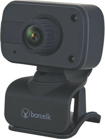 The Good Guys Bonelk USB Webcam Clip On 1080p - Black offer