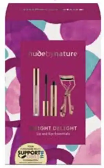 Priceline Nude by Nature Bright Delight Lip and Eye Essentials offer