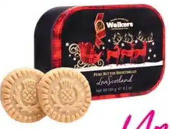 Priceline Walkers Santa & Sleigh Keepsake Tin offer