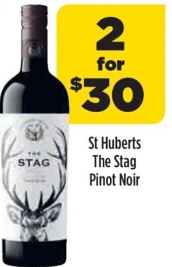 St Huberts The stag Pinot Noir