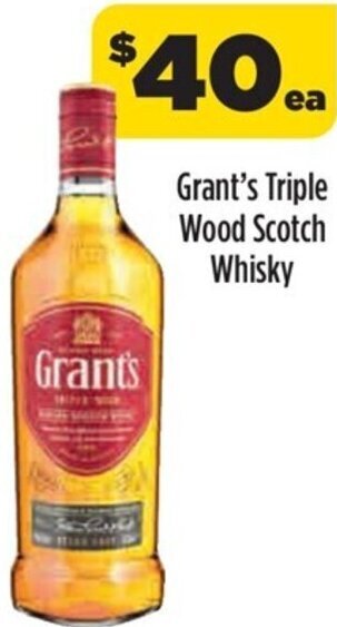 Grant's Triple Wood Scotch Whisky