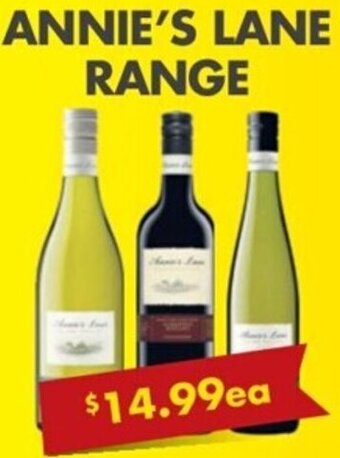 Liquor Stax Annie's Lane Range offer