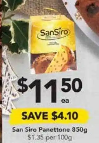Drakes San siro panettone offer