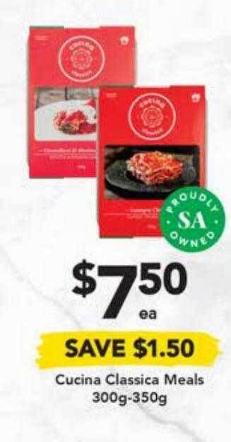Cucina classica meals