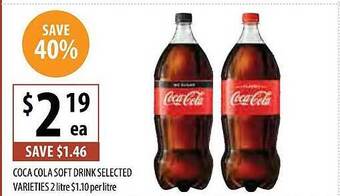 Supabarn Coca cola soft drink offer