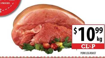 Supabarn Pork leg roast offer