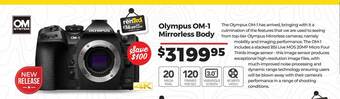 Teds Cameras Olympus om-1 mirrorless body offer