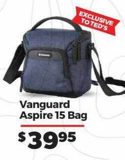 Teds Cameras Vanguard aspire 15 bag offer