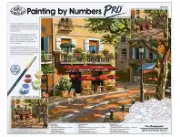 Officeworks Royal & Langnickel Painting by Numbers Pro Kits - Brasserie Des Arts offer