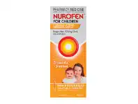 Direct Chemist Outlet Nurofen for Children 3 Months - 5 Years Orange 200ml offer
