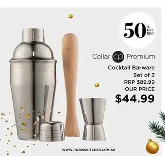 Cp cocktail barware set