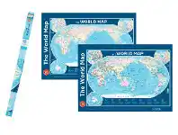Officeworks Learning Can Be Fun World Map XL Chart offer