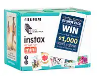 Officeworks Fujifilm Instax Mini Paper Packs - 80 Pack offer