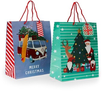 BIG W Christmas large gift bag - portrait offer