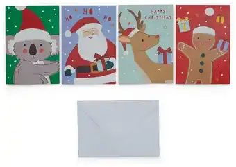 BIG W Christmas cards value 40 pack offer