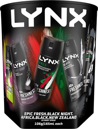 BIG W Lynx collection pack offer