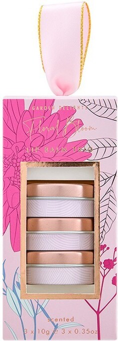 BIG W Floral bloom lip balm trio offer