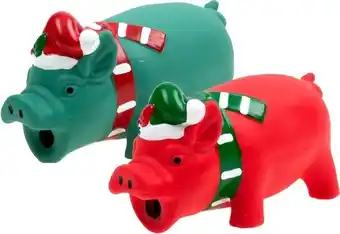 BIG W Tails xmas dog toy honking pigs offer