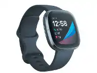 Officeworks Fitbit Sense Smart Watch Carbon and Graphite offer