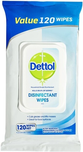 BIG W Dettol 120-pack disinfectant wipes offer