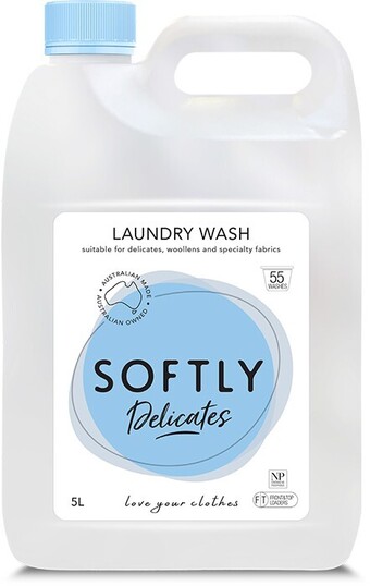 Softly premium laundry liquid 5-litre