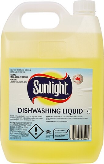 Sunlight dishwashing liquid 5-litre