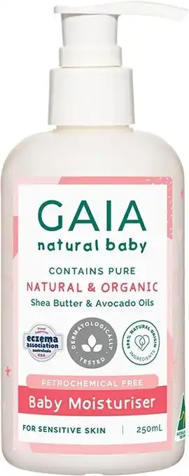 BIG W Gaia baby moisturiser 250ml offer