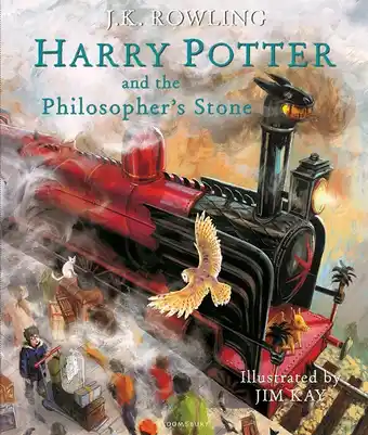 BIG W Harry potter and the philosopher's stone (illustrated edition) offer