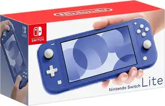 BIG W Nintendo switch lite blue console offer