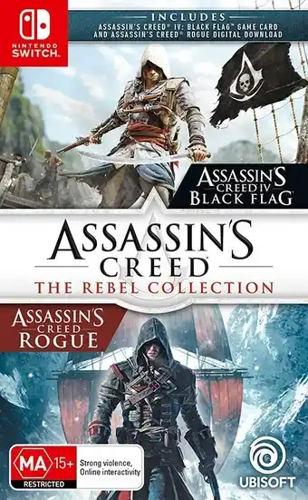 BIG W Nintendo switch assassin’s creed the rebel collection offer