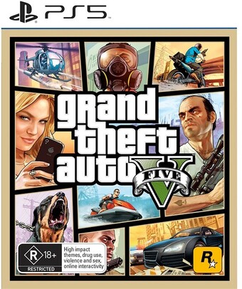 BIG W Ps5 grand theft auto v^ offer