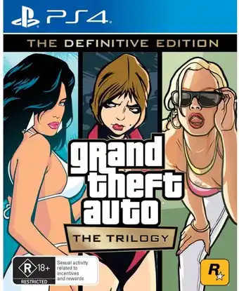 BIG W Ps4 grand theft auto the trilogy^ offer
