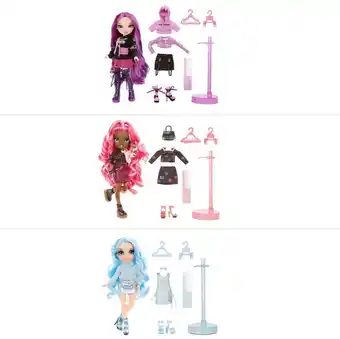 BIG W Rainbow high core fashion dolls s3 - red & magenta offer