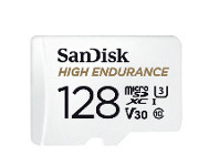 Officeworks SanDisk 128GB High Endurance MicroSDXC Memory Card offer