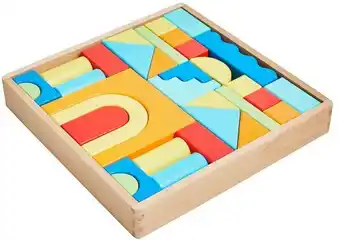 Kmart Wooden tower block set offer