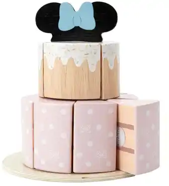 Wooden disney minnie mouse cake