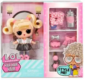 Assorted l.o.l. surprise hair dolls offer at Kmart