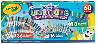 Kmart Crayola mini marker set offer