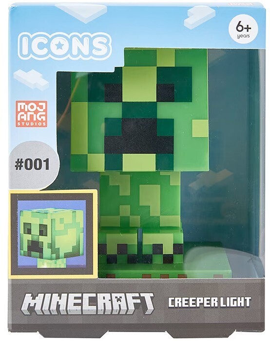 Minecraft creeper icon light offer at Kmart