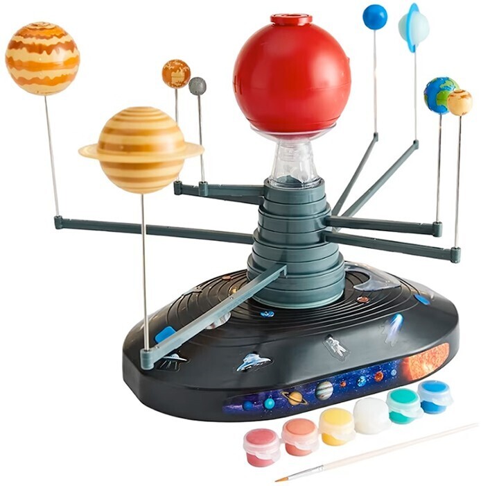 Solar system projector with paints offer at Kmart