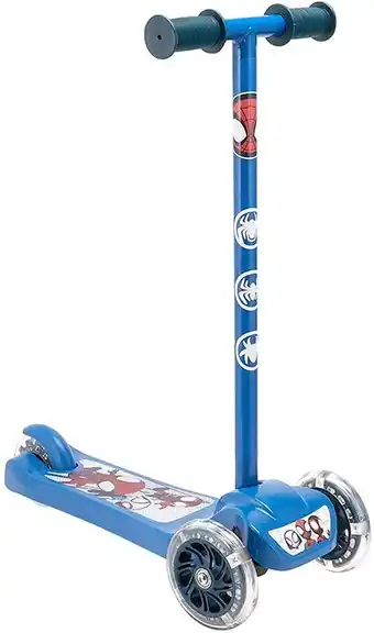 Kmart Disney marvel spidey light up tilt and turn scooter* offer