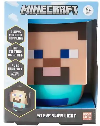 Kmart Minecraft steve sway light offer