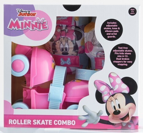 Disney junior minnie roller shoes combo 