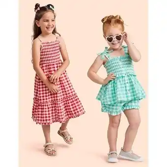 BIG W Brilliant basics kids gingham offer