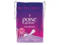 Direct Chemist Outlet Poise Active Micro Liner 10 Pack offer