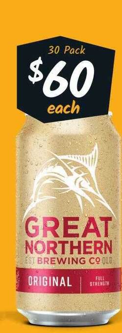 Cellarbrations Great northern brewing offer