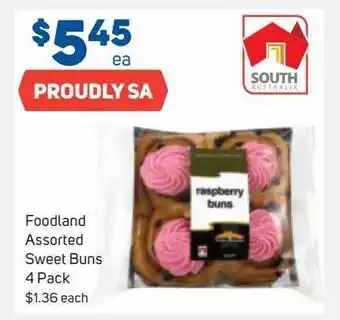 Foodland Foodland assorted sweet buns offer
